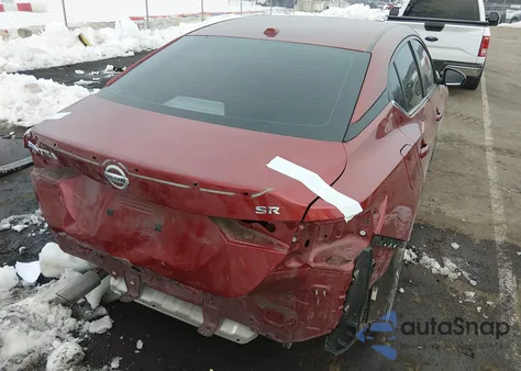 2021 Nissan Sentra Sr Xtronic Cvt из США, поврежденный, VIN 3N1AB8DV1MY251014